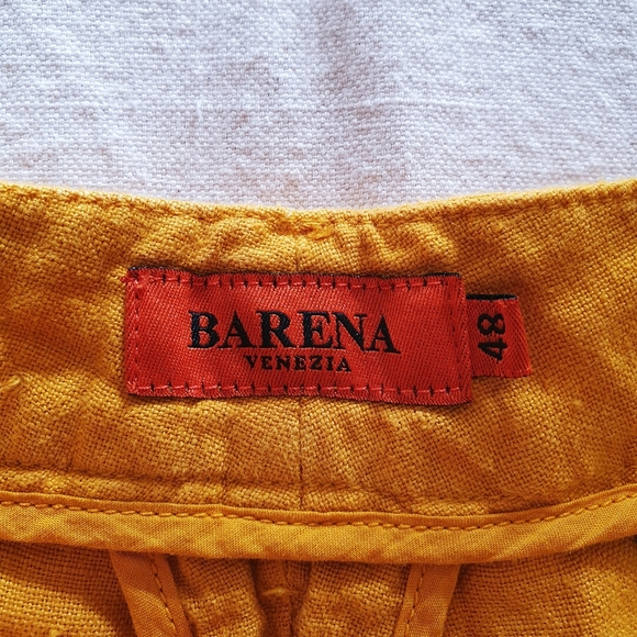 Barena Venezia | VTG Linen Straight Leg Pants, 12 (48 IT) - Picture 5 of 8